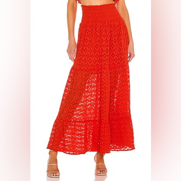 Show me your mumu Melinda maxi skirt - Picture 1 of 4